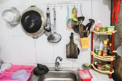 indonesia-house-kitchen　インドネシアの家庭のキッチン