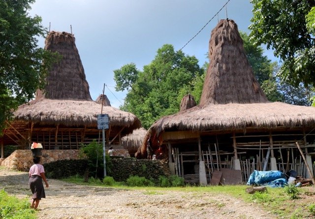 インドネシアスンバ島ワノカカ地方の村