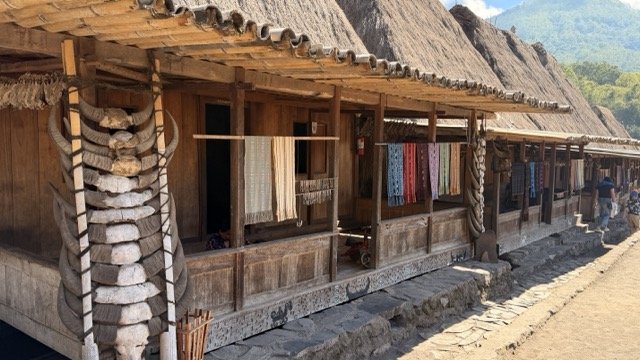 フローレス島ベナ村　Flores Bena village