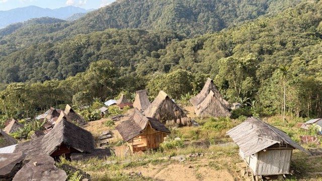 フローレス島サガ村　Flores Saga traditional village