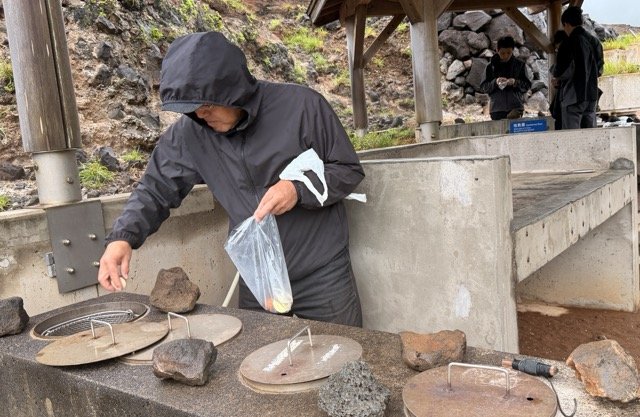 青ヶ島のひんぎゃ（地熱釜）